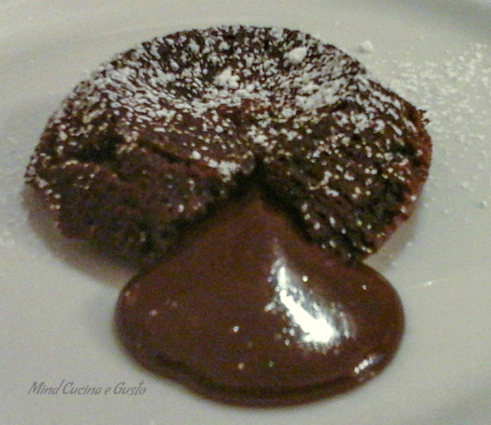 Tortino al cioccolato con cuore morbido