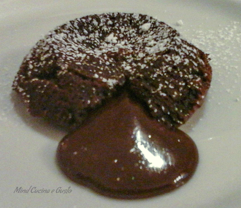 Tortino al cioccolato con cuore morbido