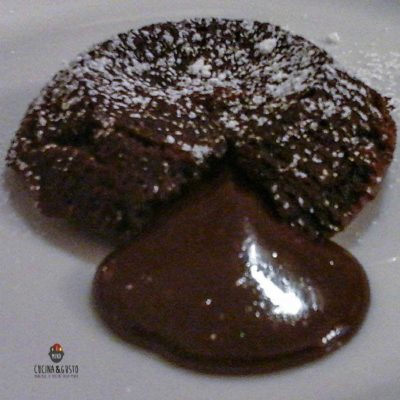 Tortino al cioccolato con cuore morbido