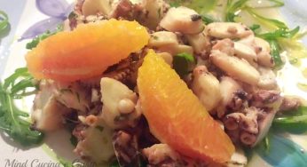 Insalata di polpo alle arance e rucola