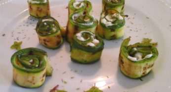 Involtini di zucchine