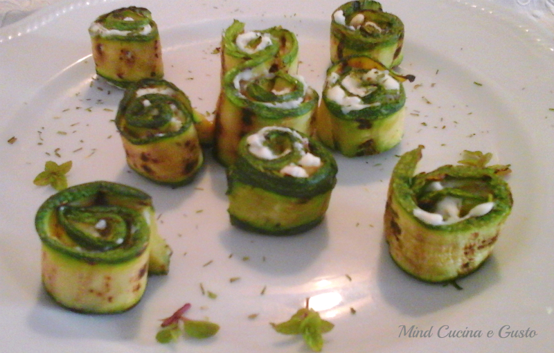 Involtini di zucchine