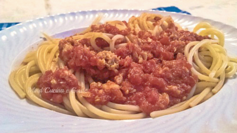 spaghetti al tonno