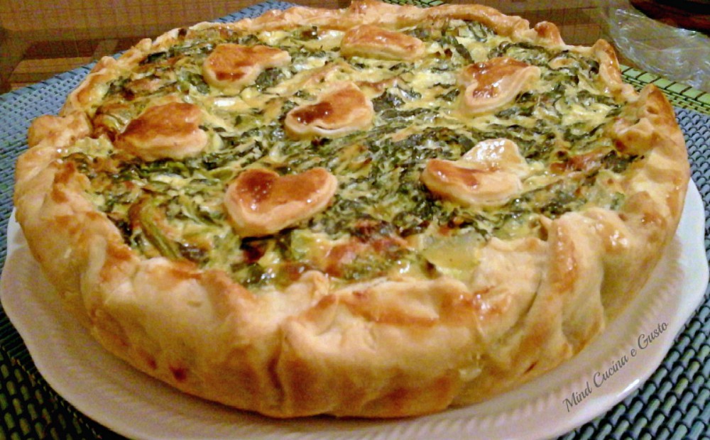 Torta rustica con broccoli ricotta e patate