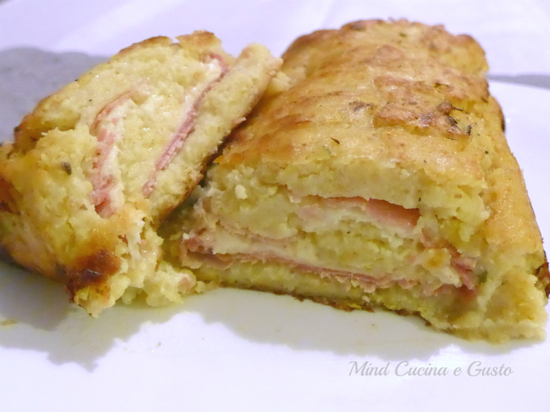 Rotolo patate farcito