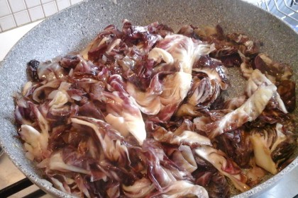 ravioli radicchio padella