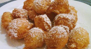 Frittelle alle mandorle e mele