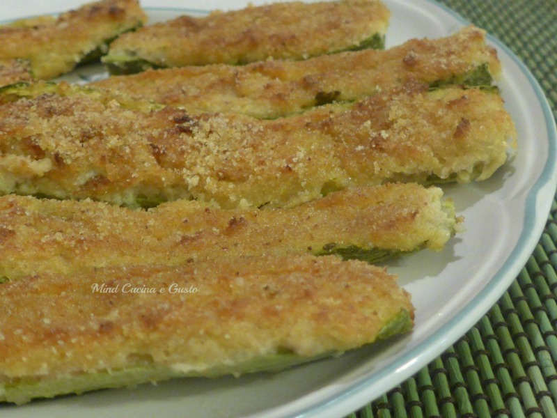 Barchette di zucchine al tonno