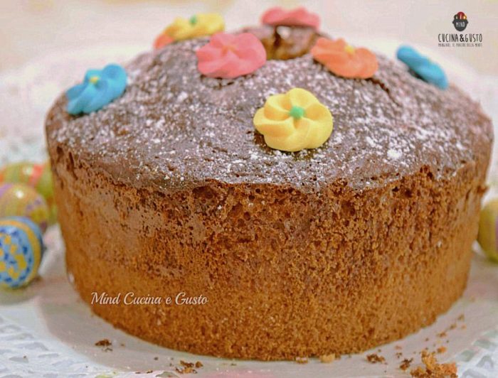 Chiffon cake di Pasqua