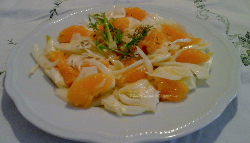 Insalata di finocchi e arance alla siciliana