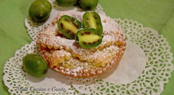 Crostatine con crema di ricotta