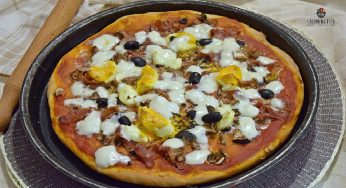 Pizza capricciosa fatta in casa