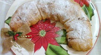 Strudel di mele delizioso