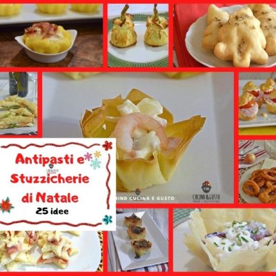 Antipasti e Stuzzicherie di Natale 25 idee