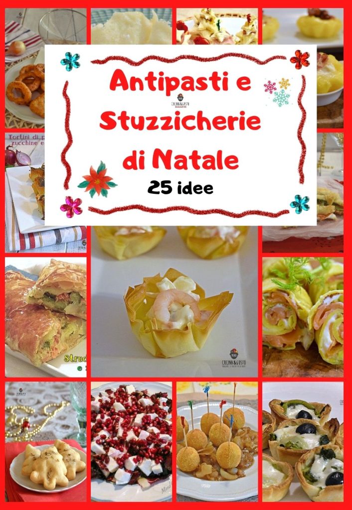 Antipasti e Stuzzicherie di Natale 25 idee