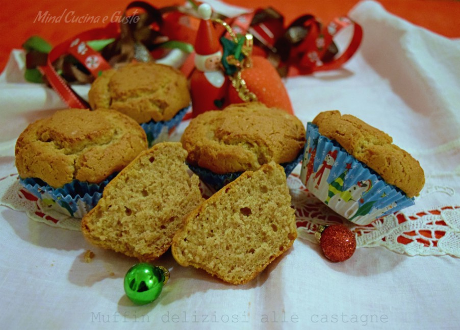 muffin deliziosi alle castagne