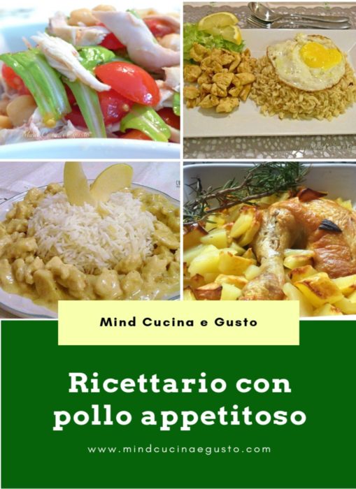 Ricettario con pollo appetitoso