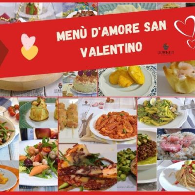 Menù d'amore San Valentino