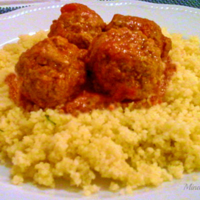 Cous cous con polpettine speziate