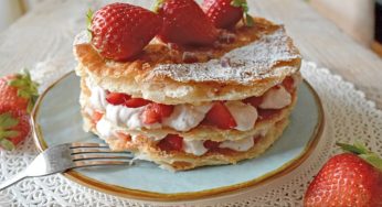 Millefoglie alle fragole ricetta veloce