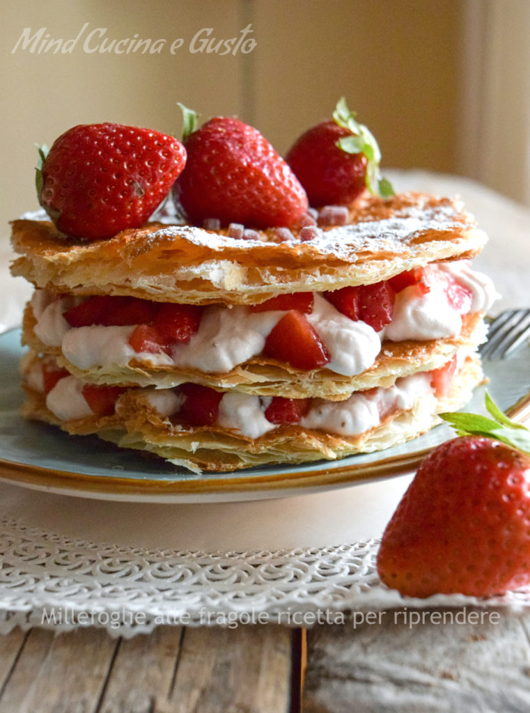 Millefoglie alle fragole ricetta per riprendere