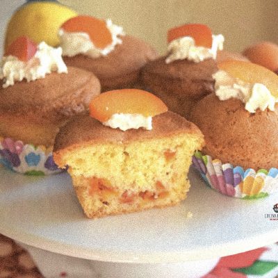 Muffin con albicocche all'olio