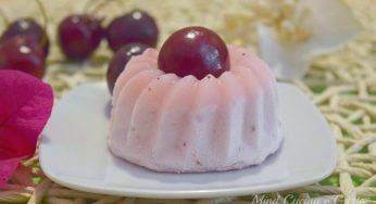 Semifreddo monoporzione alle ciliegie