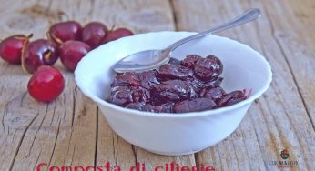 Composta di ciliegie alla cannella