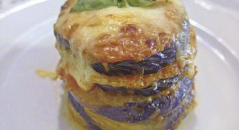 Parmigiana di melanzane filante