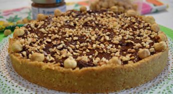 Cheesecake golosa alla crema di nocciola