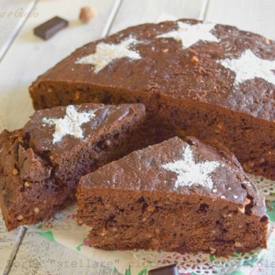 Torta stellare cioccolato e nocciole