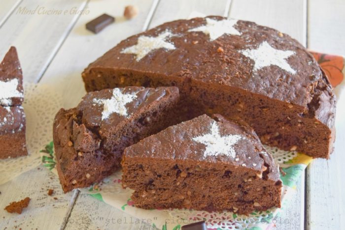 Torta stellare cioccolato e nocciole