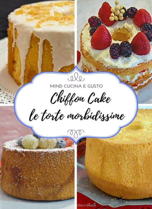 Raccolta Chiffon Cake le torte morbidissime