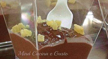 Budino al cioccolato con zenzero candito