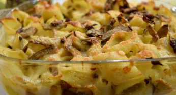 Conchiglioni con carciofi e funghi