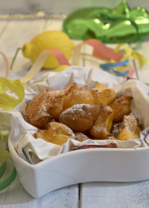 Frittelle dolci di ricotta al Calvados e limone