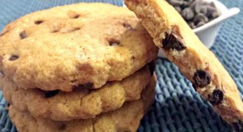 Cookies vegan con gocce di cioccolato