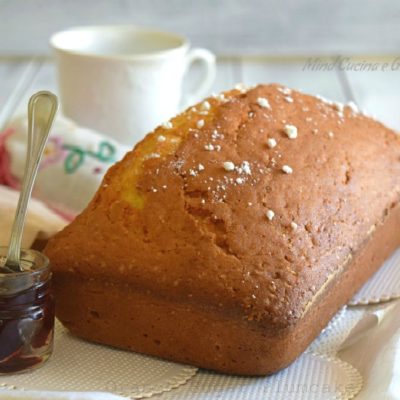 Plumcake all'arancia con zucchero Mascobado