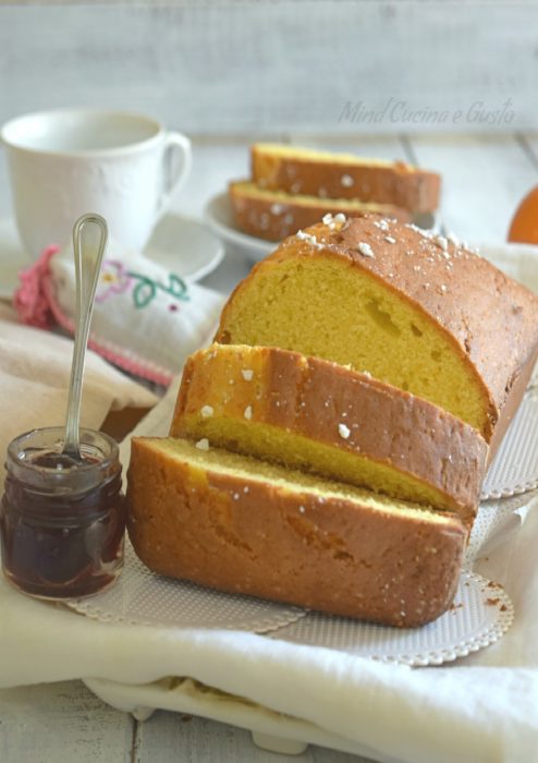 Plumcake all'arancia con zucchero Mascobado