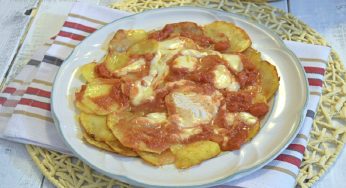 Pizza di patate speedy in padella