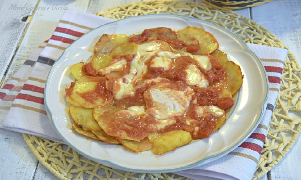 Pizza di patate speedy in padella