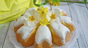 Torta a petali di margherita