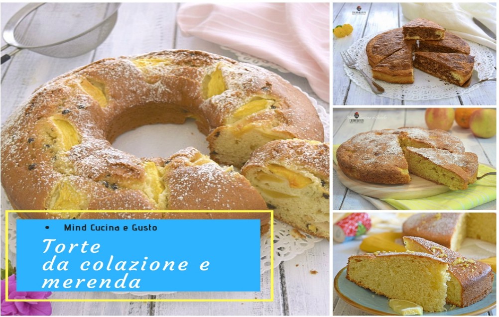 torte da colazione e merenda