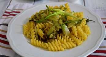 Fusilli puntarelle e acciughe