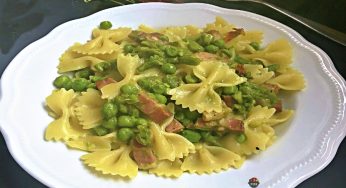 Farfalle primavera piccanti