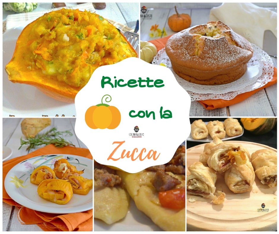 Raccolta ricette con la zucca – ricette facili e veloci