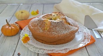 Ciambellone alla zucca e gocce di cioccolato