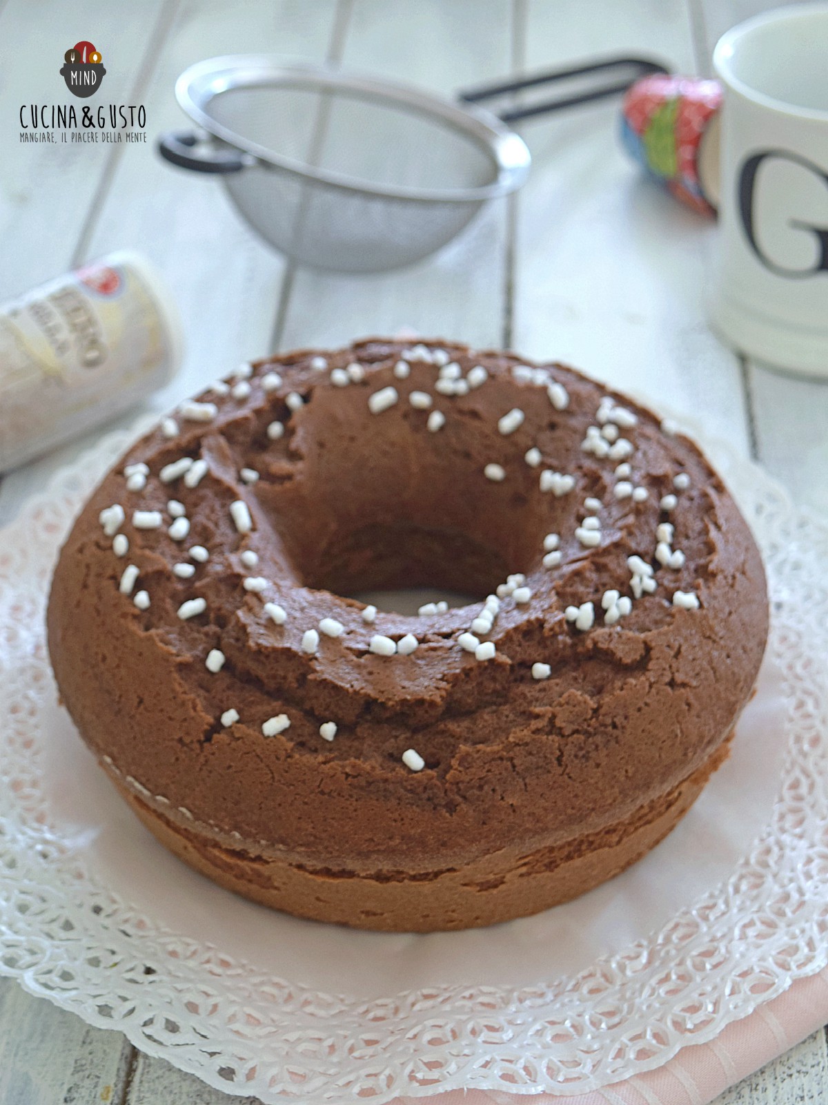 Ciambellone all’olio e cacao