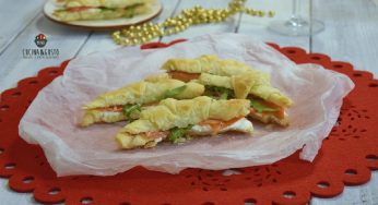 Cornetti salati con salmone – ricetta facile