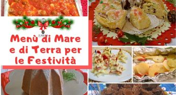 Menù di Mare e di Terra per le festività